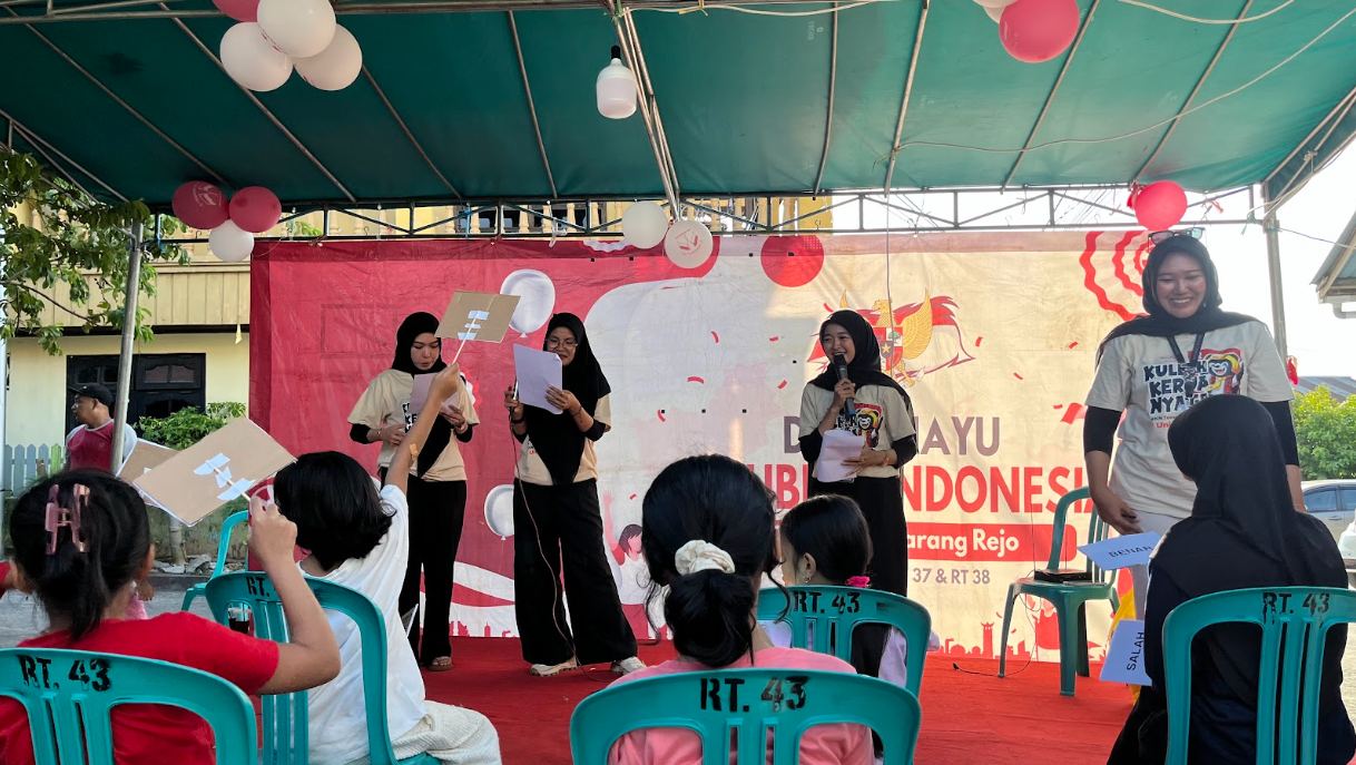 RANGKAIAN PERAYAAN HUT RI DI KAMPUNG BLORA KARANG REJO DIGELAR TIGA HARI